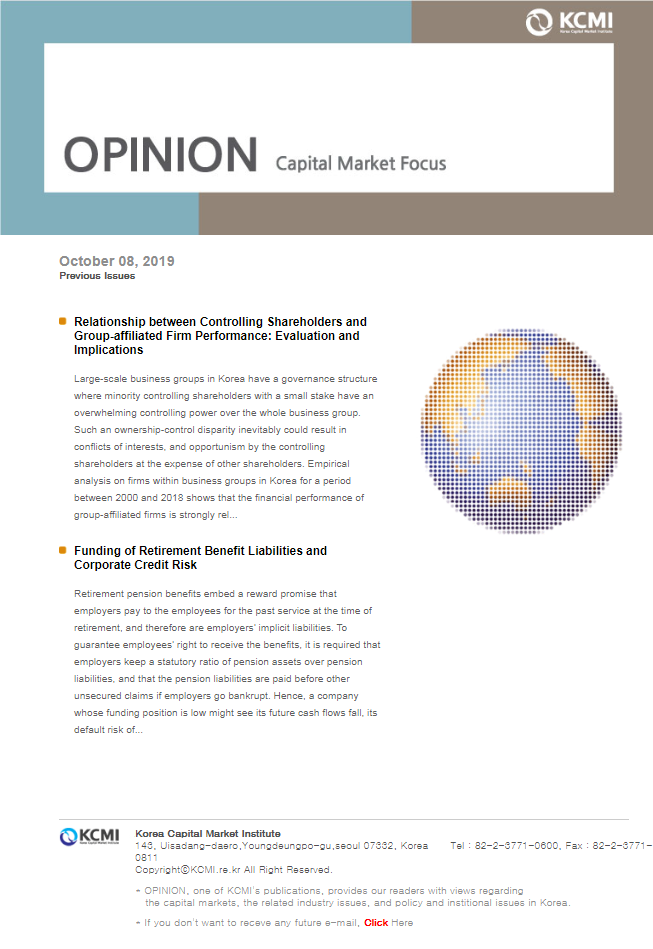 Funding of Retirement Benefit Liabilities and Corporate Credit Risk