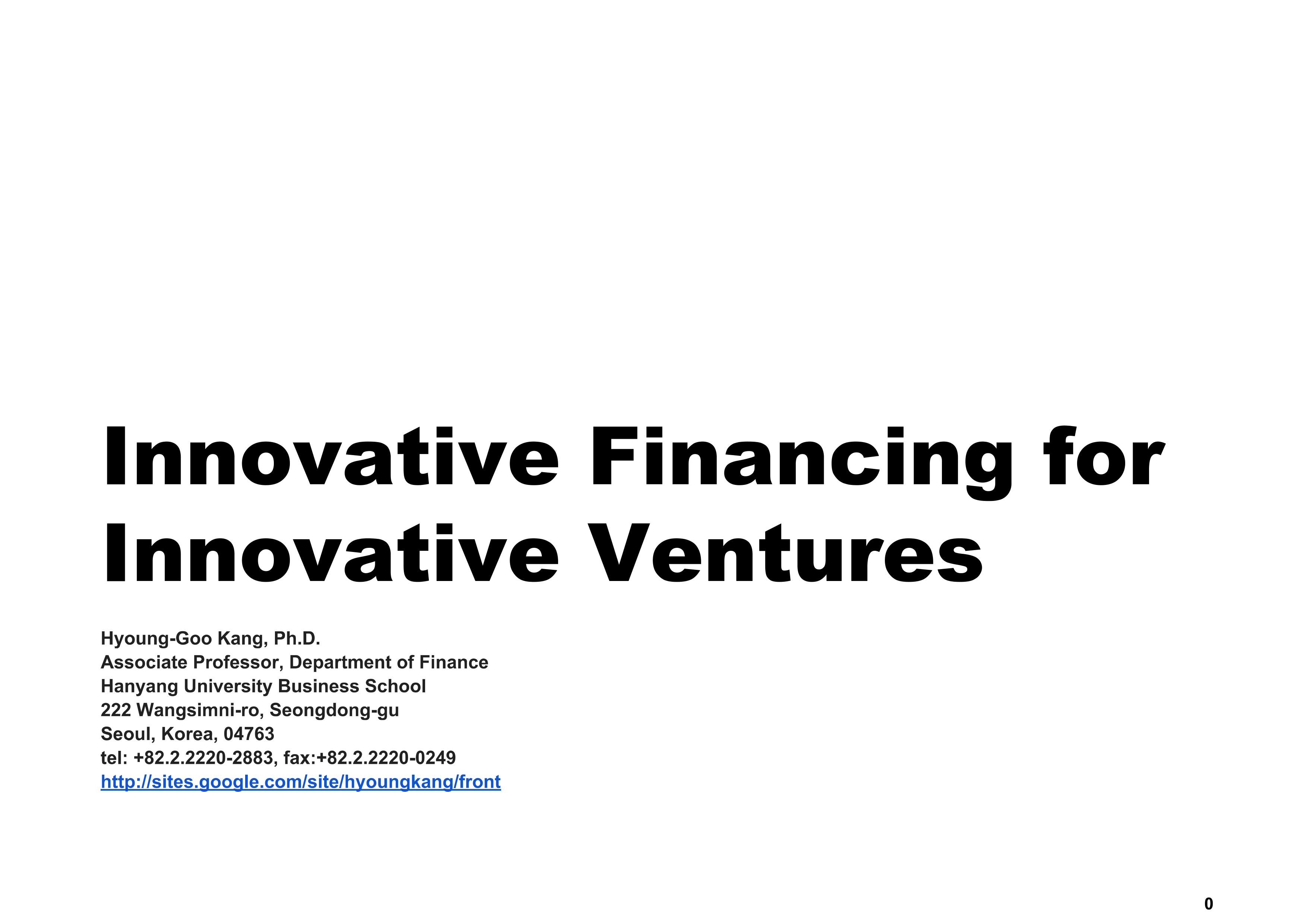 1. Financing innovation_강형구 교수님 발표용.pdf