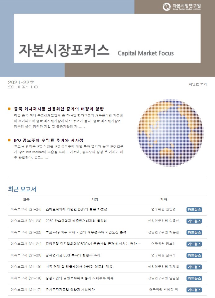 IPO 공모주의 수익률 추이와 시사점