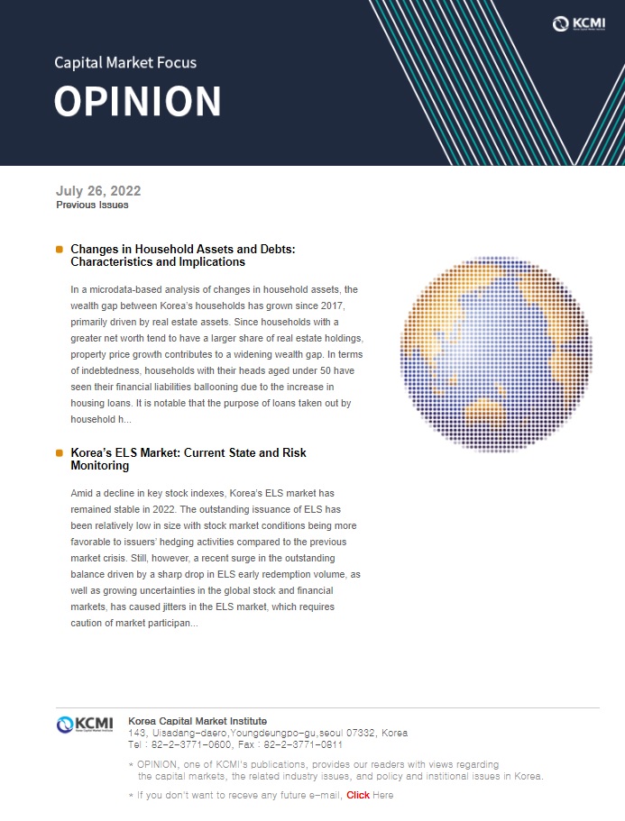 Changes in Household Assets and Debts: Characteristics and Implications