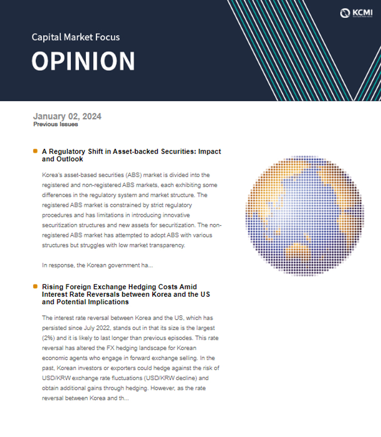 Rising Foreign Exchange Hedging Costs Amid Interest Rate Reversals between Korea and the US and Potential Implications