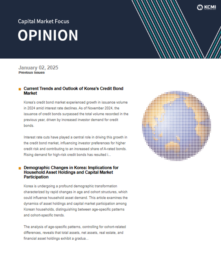 Demographic Changes in Korea: Implications for Household Asset Holdings and Capital Market Participation